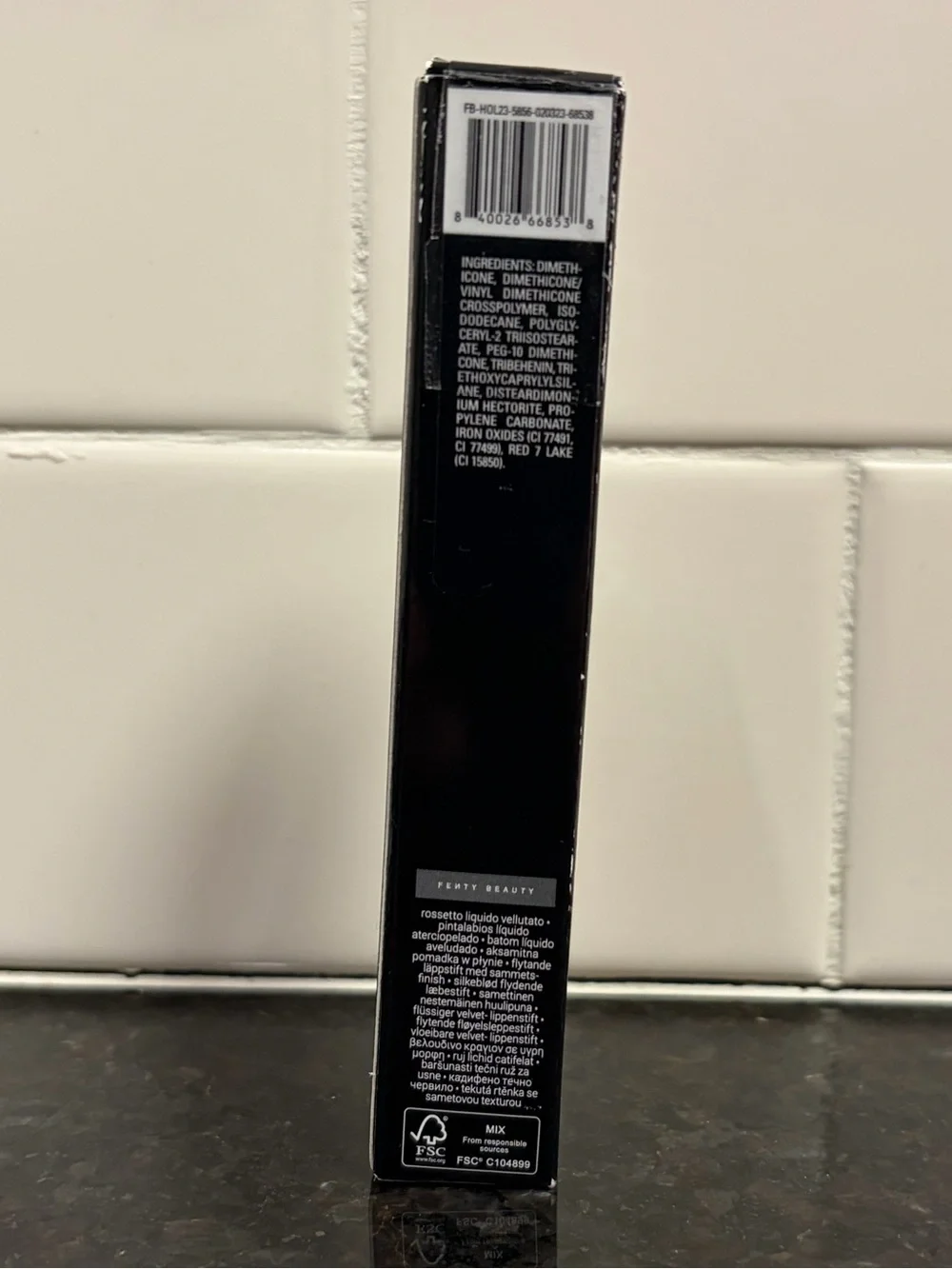 Fenty Beauty Fenty Icon Velvet Liquid Lipstick – 10 Fiyaproof - New in Box